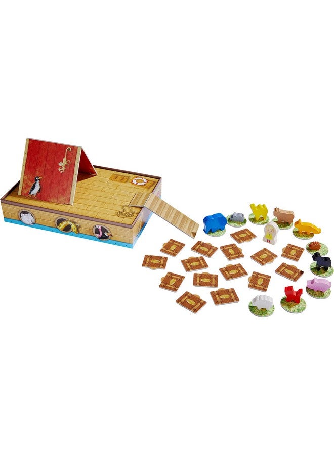 HABA Critter Cruise Cooperative Noah's Ark Memory Game (Made in Germany) - Image 2