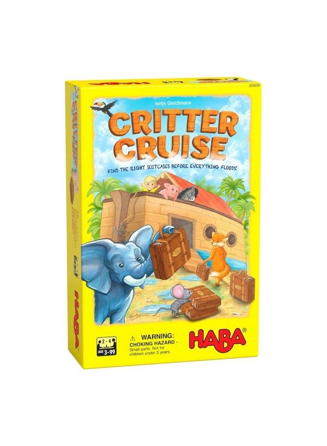 HABA Critter Cruise Cooperative Noah's Ark Memory Game (Made in Germany) - Image 1