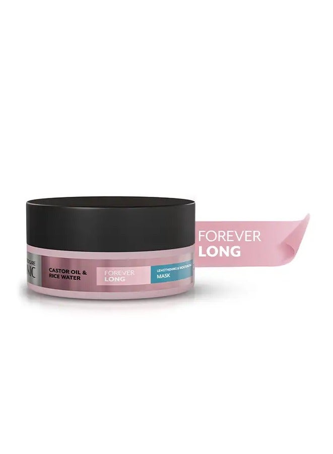 Eva Advanced Care Clinic Castor Oil & Rice Water Forever Long Lengthening &Moisturizing Mask 200ml - Image 1