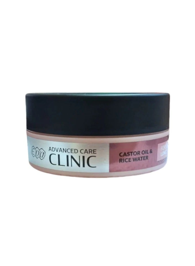 Eva Advanced Care Clinic Castor Oil & Rice Water Forever Long Lengthening &Moisturizing Mask 200ml - Image 2