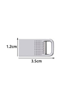 BURAQ Sufk6 Car Music Metal USB Flash Drives, Capacity: 32GB(White)  - Image 3