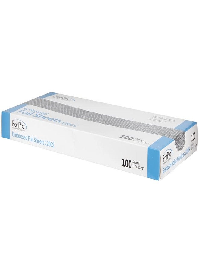 ForPro Professional Collection مجموعة فور برو الاحترافية من أوراق الفويل المحفورة 1200S، فويل ألمنيوم، موزع منبثق، لتطبيق لون الشعر وخدمات التمييز، آمن للطعام، 12 بوصة عرض × 10.75 بوصة طول، 100 قطعة - Image 3