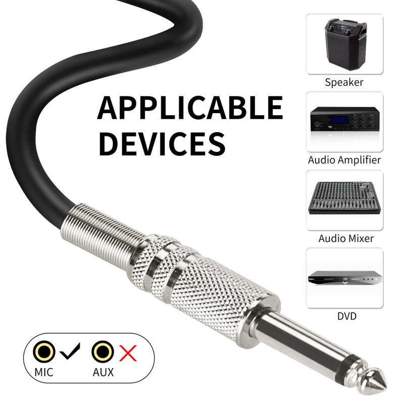 Marengo Handheld Dynamic Microphone for Karaoke Singing, Wired XLR Microphone with On and Off Switch and 13ft Detachable XLR Cable - Image 4