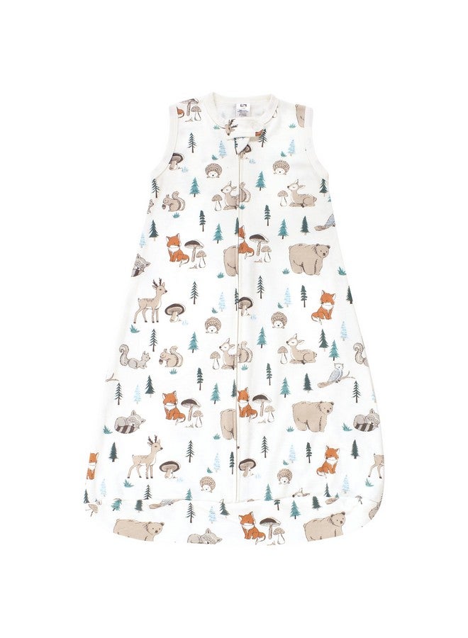 Hudson Baby Unisex Baby Cotton Long-Sleeve Wearable Sleeping Bag, Sack, Blanket, Boy Woodland Pals, 12-18 Months - Image 3