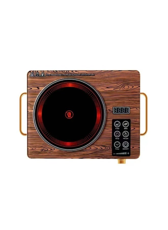 Electric stove/gas hob with infrared heating element, equipped with a digital display and a power rating of 3500 watts. - Image 2