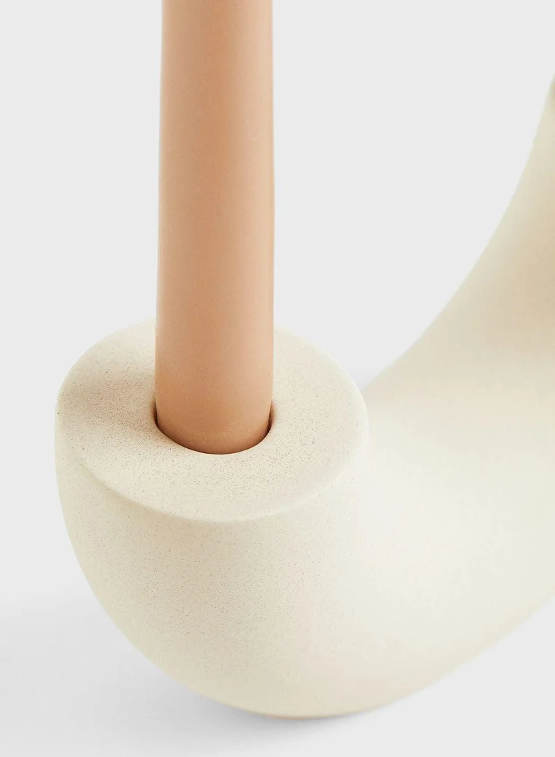 H&M Ceramic Candlestick