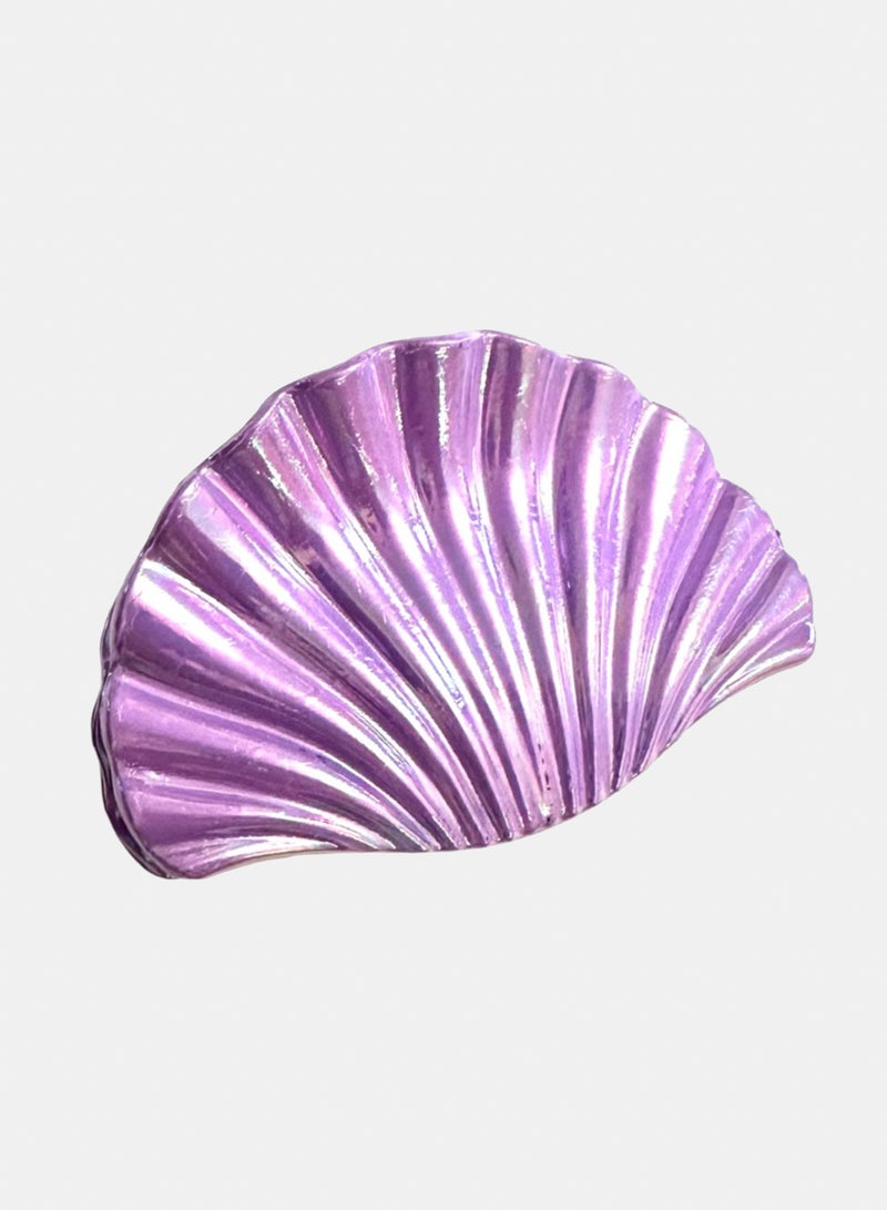 Trio Earrings Mermaid Purple Hair Claw Clip - Image 2