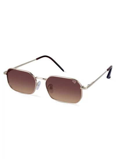 Woggles UV Protection Hexagonal Sunglasses| Men & Women