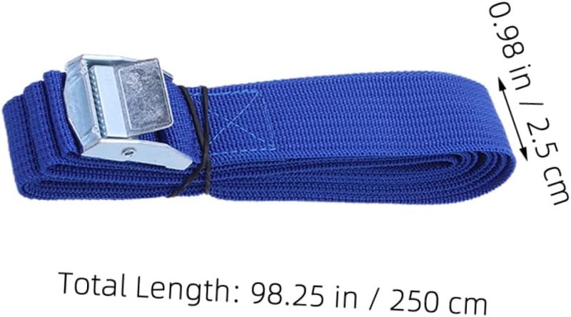 PRETYZOOM 3pcs Adjustable Cam Buckle Straps for Secure Cargo Tie Down Heavy Duty Nylon Straps for Trucks Trailers Motorcycles and Outdoor Adventures - Image 2