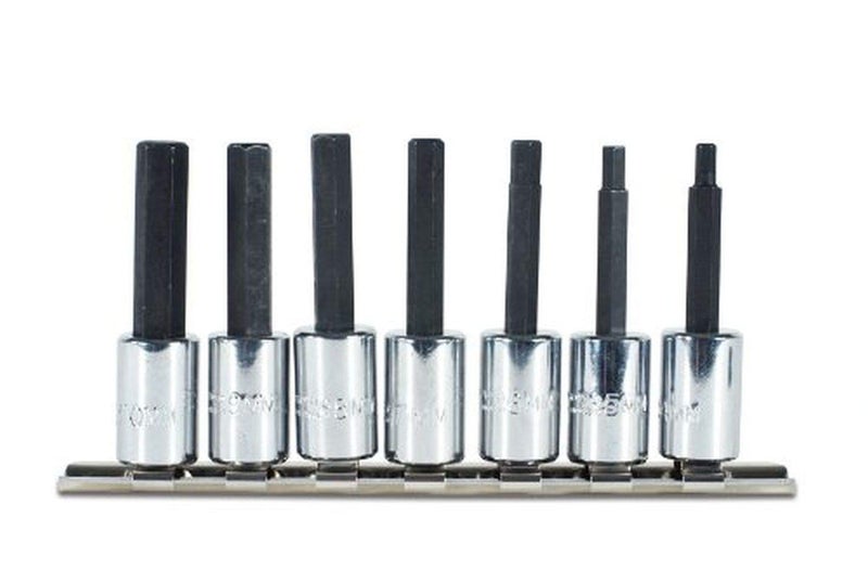 Stanley Proto J4990SMA 38 Drive Metric Hex Bit Set 7PC