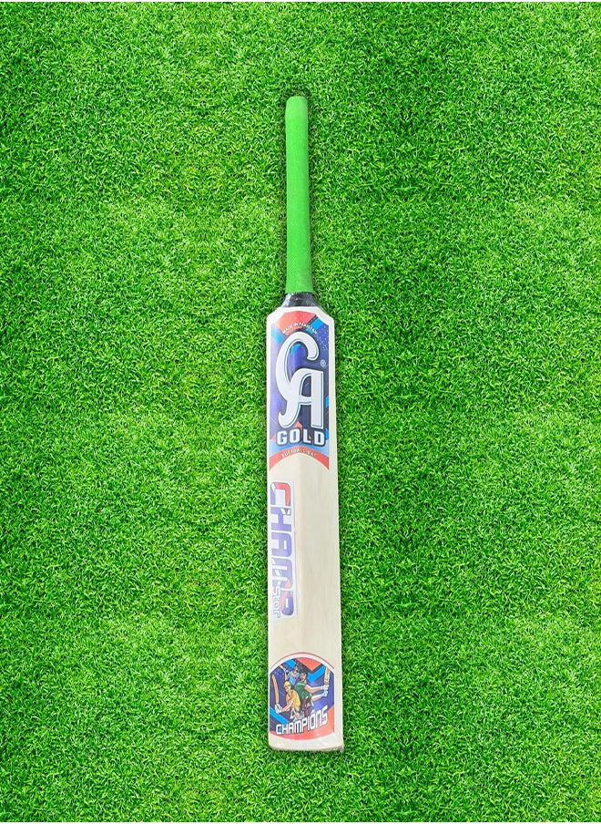 CA Gold Numberi Poplar Willow Soft Tennis Ball Cricket Bat Junior Size 6