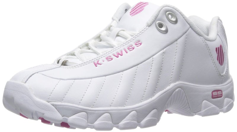 KSwiss Womens ST329 CMF Sneaker WhiteShocking Pink 85 M