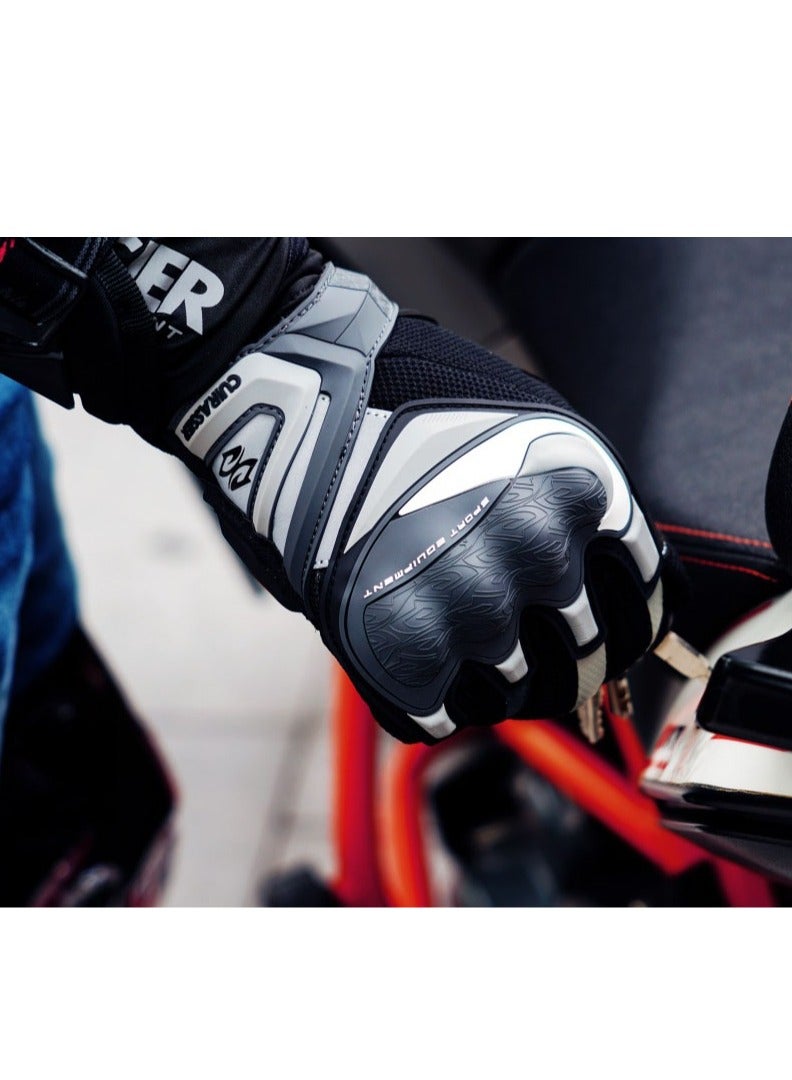 general Motorcycle Gloves, Touchscreen Motorbike Gloves Anti-Slip with Good Grip Hard Knuckles Protection for Men Women Motocross, BMX ATV MTB Cycling, Road Racing - Image 4