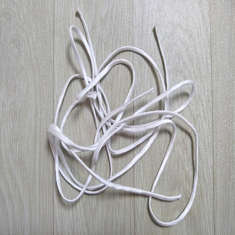Elegant Satins Zipper Replacement Rope Wedding Dress Accessories for and Evening Dresses Dress - Image 5