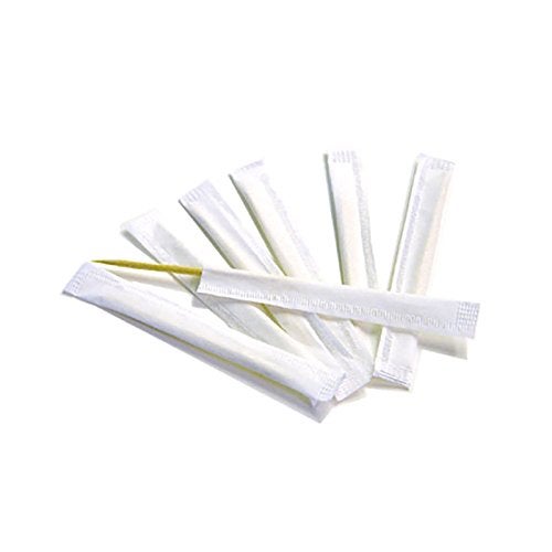 KingSeal 4000 Count | KingSeal Individually Paper Wrapped PLAIN Unflavored Birch Toothpicks, Eco-Friendly and Compostable, 2.5 Inches, Bulk Pack - 4 Boxes x1000 - Image 2