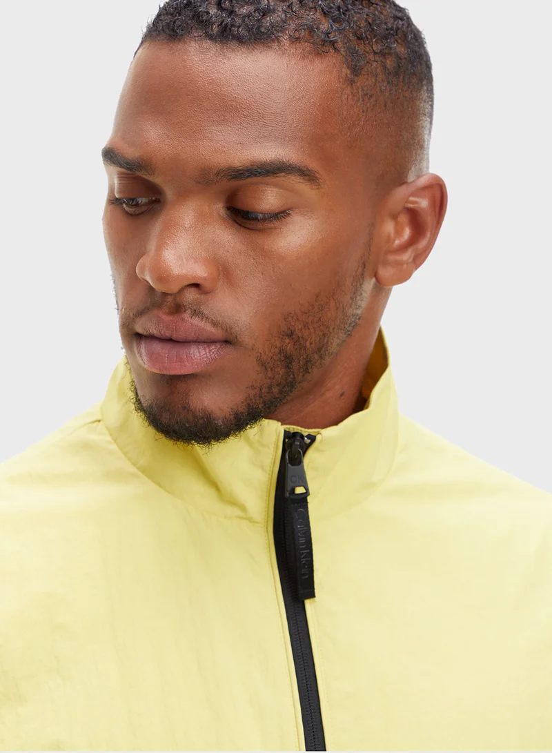 CALVIN KLEIN Recyycled Crinkle Nylon Blouson Jacket