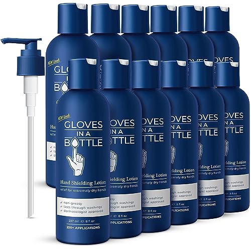 Gloves In A Bottle Shielding Lotion for Dry Itchy Skin 8 ounce 12 Pack - Image 2