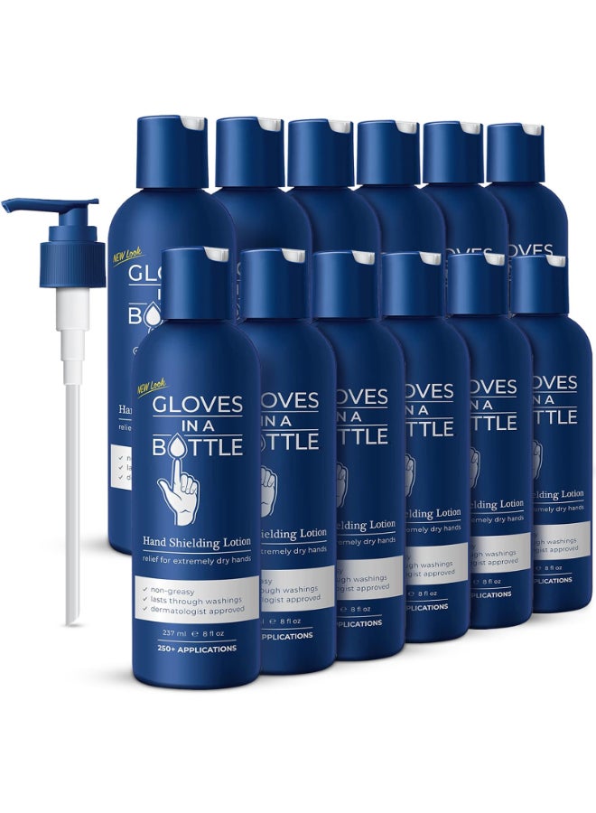 Gloves In A Bottle Shielding Lotion for Dry Itchy Skin 8 ounce 12 Pack - Image 3