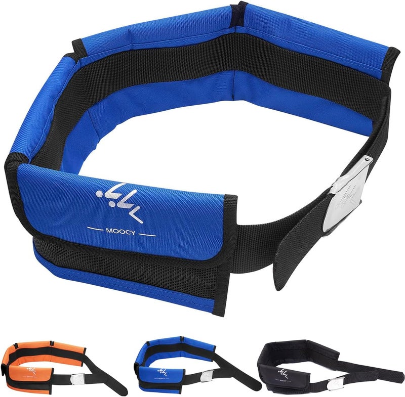 MOOCY 4 Neoprene Pocket Scuba Weight Belt，Spear Fishing Nylon-fit for Waist 32" to 52" - Quick-Release Buckle - Image 1