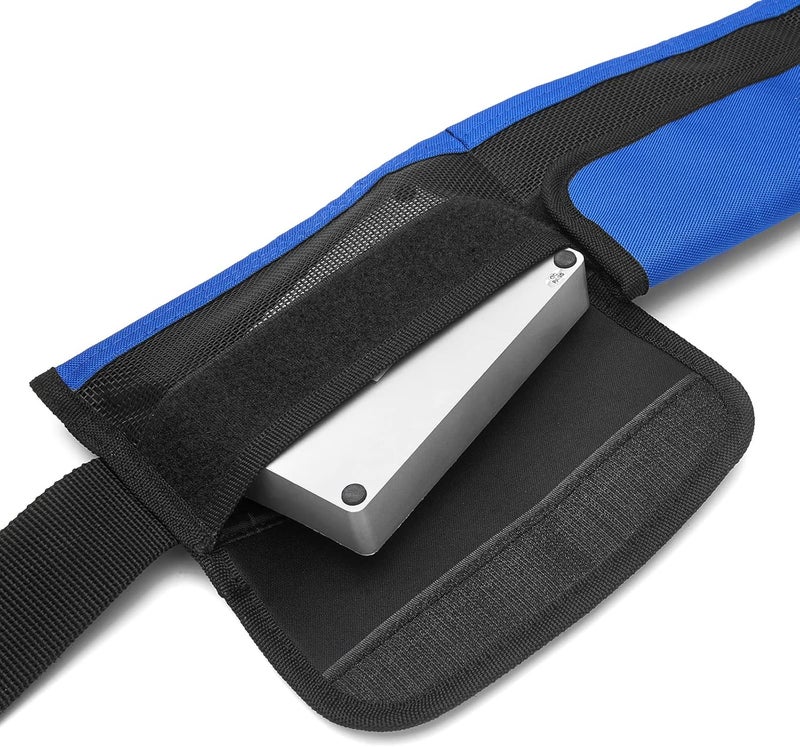 MOOCY 4 Neoprene Pocket Scuba Weight Belt，Spear Fishing Nylon-fit for Waist 32" to 52" - Quick-Release Buckle - Image 3