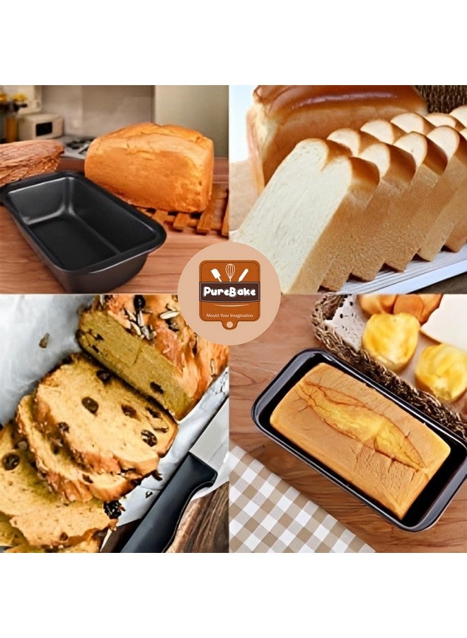 PureBake Premium SGS Certified Cake Moulds | 8 inch Cake Tin- Teflon Coated Removable Base, Non-Stick Cake Tins/Pan/Trays for Microwave, Oven and Bakeware - Image 4