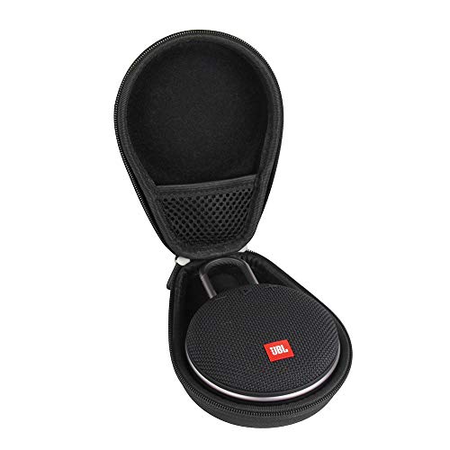 Hermitshell Travel Case Fits JBL Clip 3 Portable Waterproof Wireless Bluetooth Speaker (Black) - Image 1
