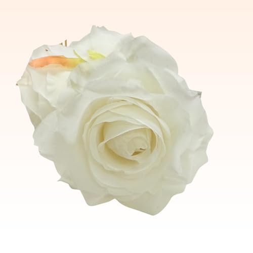 CURATED CART 3-Piece White Rose Artificial Silk Flower Bouquet - Ideal Wedding & Party Decor, Cake & Anniversary Centerpiece, Home & Office Decoration, Indoor Floral Arrangements - Image 4
