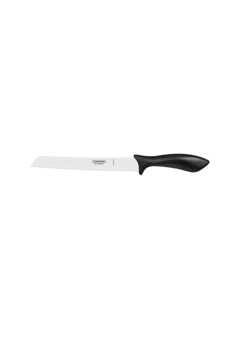 TRAMONTINA Tramontina Affilata 8 Inches Bread Knife with Stainless Steel Blade and Black Polypropylene Handle