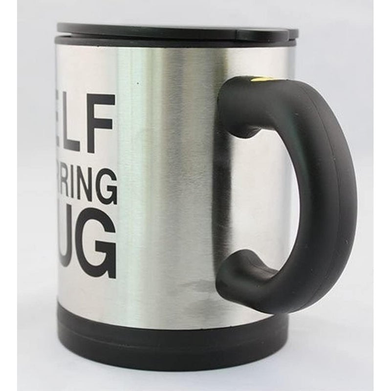 CELLEBII Stainless Steel Insulated Coffee Mug Coffee Mug self Stirring self String Coffee Mug Insulated Vacuum Travel Coffee Mug Pack of 1 - Image 3