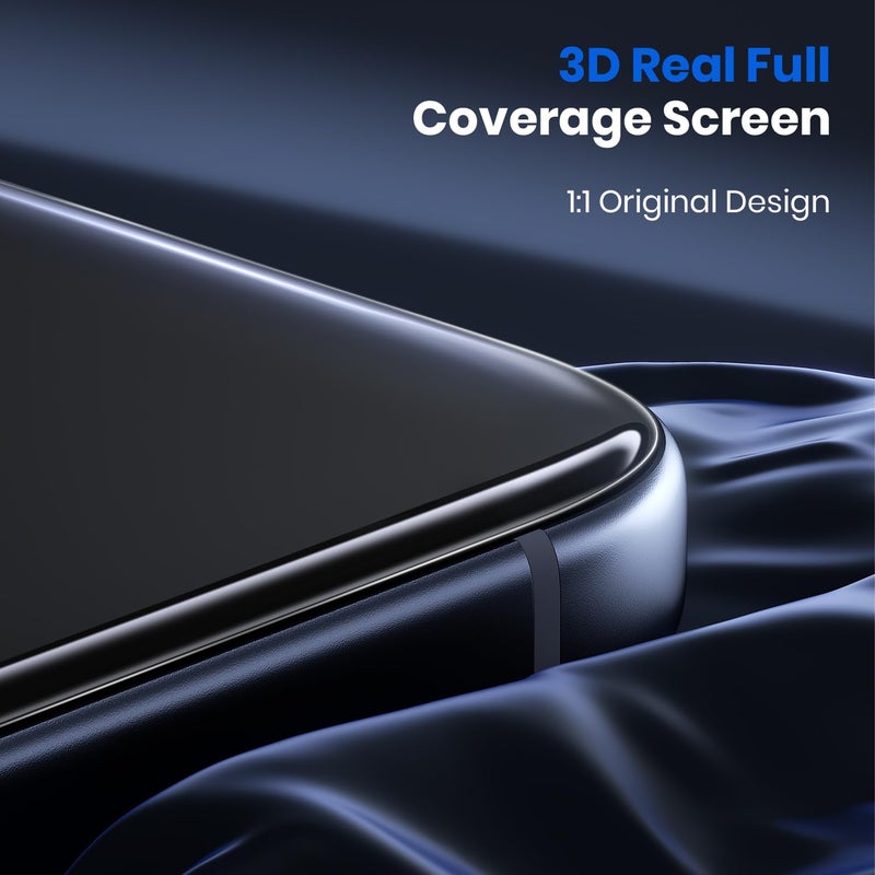 WSKEN for iPhone 17 Pro Max Privacy Screen Protector - 3D Full Coverage, 24Â° Anti Spy & Auto Installation Full Edge Coverage Case Friendly Fit Tempered Glass Screen Protector 17 ProMax - Image 4