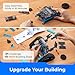 Makeblock mBot2 Rover Emo Robot Programming for Kids Interactive Robotics Kit Learning and Outdoor Play Remote Control Coding for Kids 812 and up STEM Educational Building Toys Gifts - Image 4