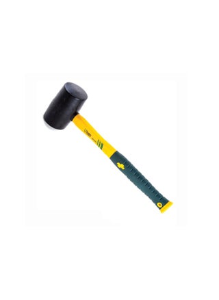 UKEN 8oz Rubber Hammer with Fiber Handle – Durable, Non-Marring Mallet for Carpentry, Construction, and DIY Projects - pzsku/ZD6DB9F1194D3EB01EEB1Z/45/_/1740486623/6e186b75-f27d-42e2-b74e-7da9736bbf0a