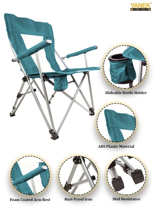 YANEK Foldable Heavy Duty Chair 98.5x58x65cm  - Image 4