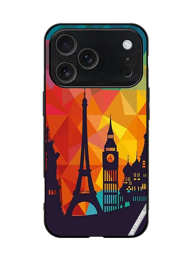 VR CREATIVE Protective Case Cover For Apple iPhone 17 Pro Popular Place Design Multicolour