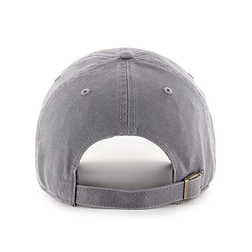 47 '47 Brand Los Angeles LA Dodgers Clean Up Hat Cap Dark Gray/White - Image 2