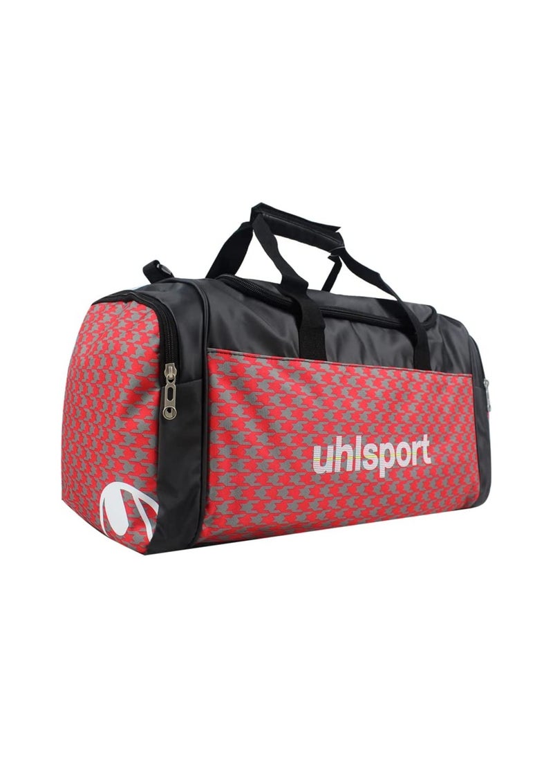 UHLSPORT uhlsport Sports Handbags Easy for Carrying Shoulder Pads Two Zippered Pockets On Side U-Shaped Opening Big Main Compartment Waterproof  - Image 1