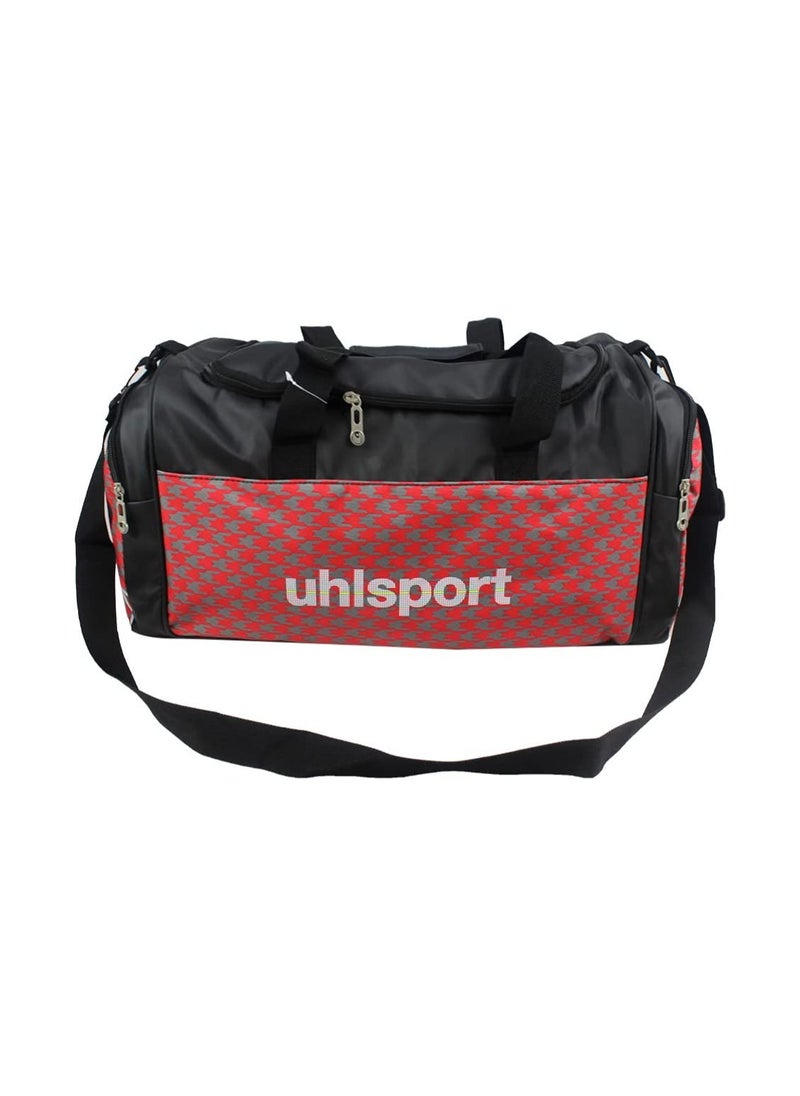 UHLSPORT uhlsport Sports Handbags Easy for Carrying Shoulder Pads Two Zippered Pockets On Side U-Shaped Opening Big Main Compartment Waterproof  - Image 3