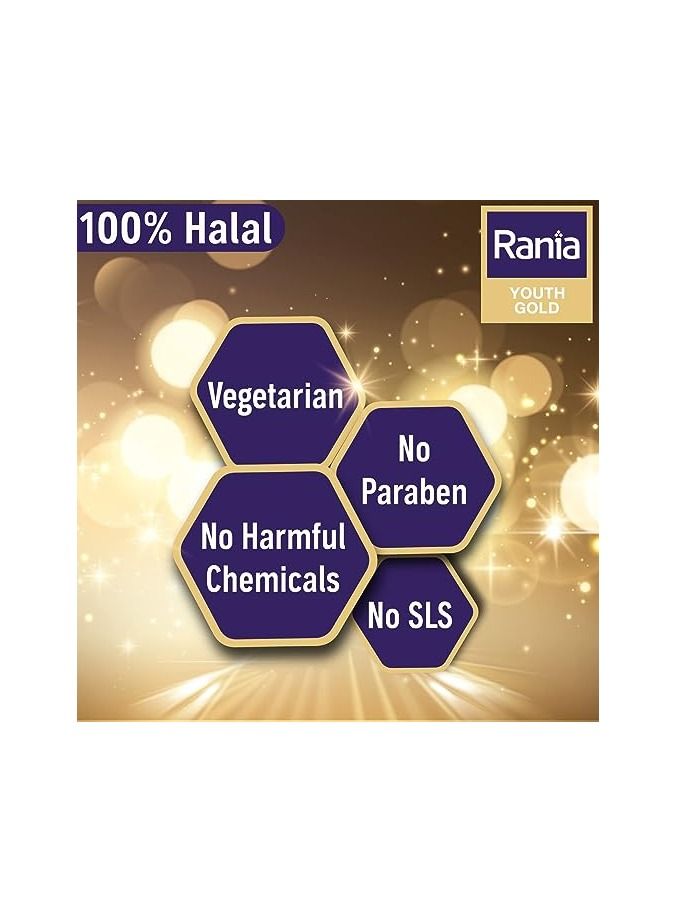 Rania Youth Gold Lifting Night Rejuvenating Cream with Vitamin C   45G - Image 4
