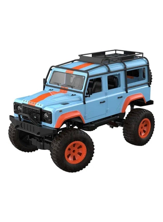 LAND ROVER لاند روفر ديفندر 110 مركبة RC للطرق الوعرة (1:8، أزرق/برتقالي) - Image 2