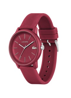 LACOSTE ساعة يد رجالية من السيليكون بعقارب دائرية الشكل 2011283 - 42 ملم  - Image 2