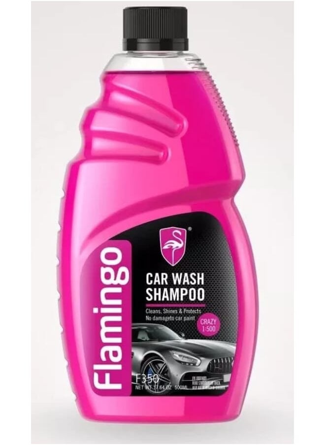 FLAMINGO - FLAMINGO Flamingo Car Wash Shampoo 500ml F350 - Image 1
