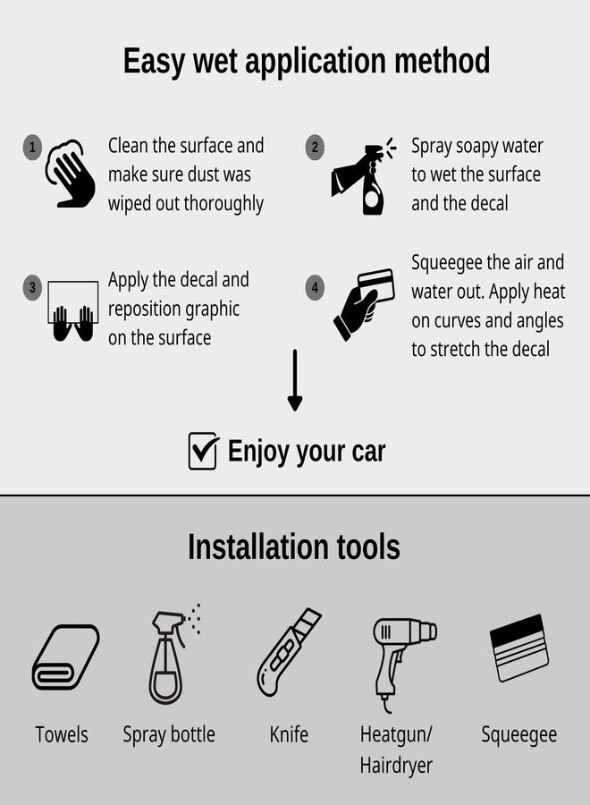 TracyArt Car Decals - Flame Car Stickers and Decals for Sport Car, SUV, Pickup Truck - Image 5