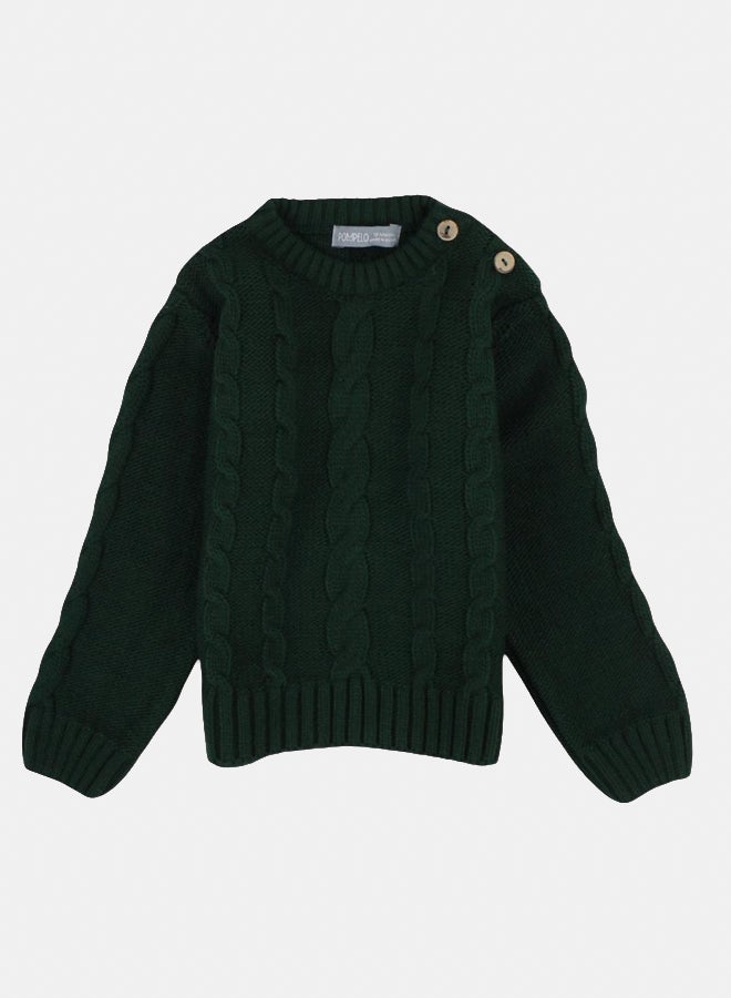 بمبيلو بلوفر صوف للاولاد الصغار الصغار - Image 1