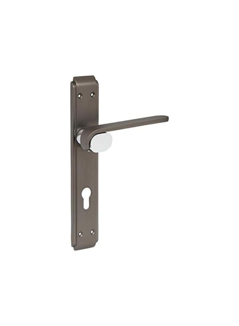 KNP KNP Zinc Door Handle in Black, Nickel, and Silver Finish, offering a stylish blend of modern aesthetics and durability. 
