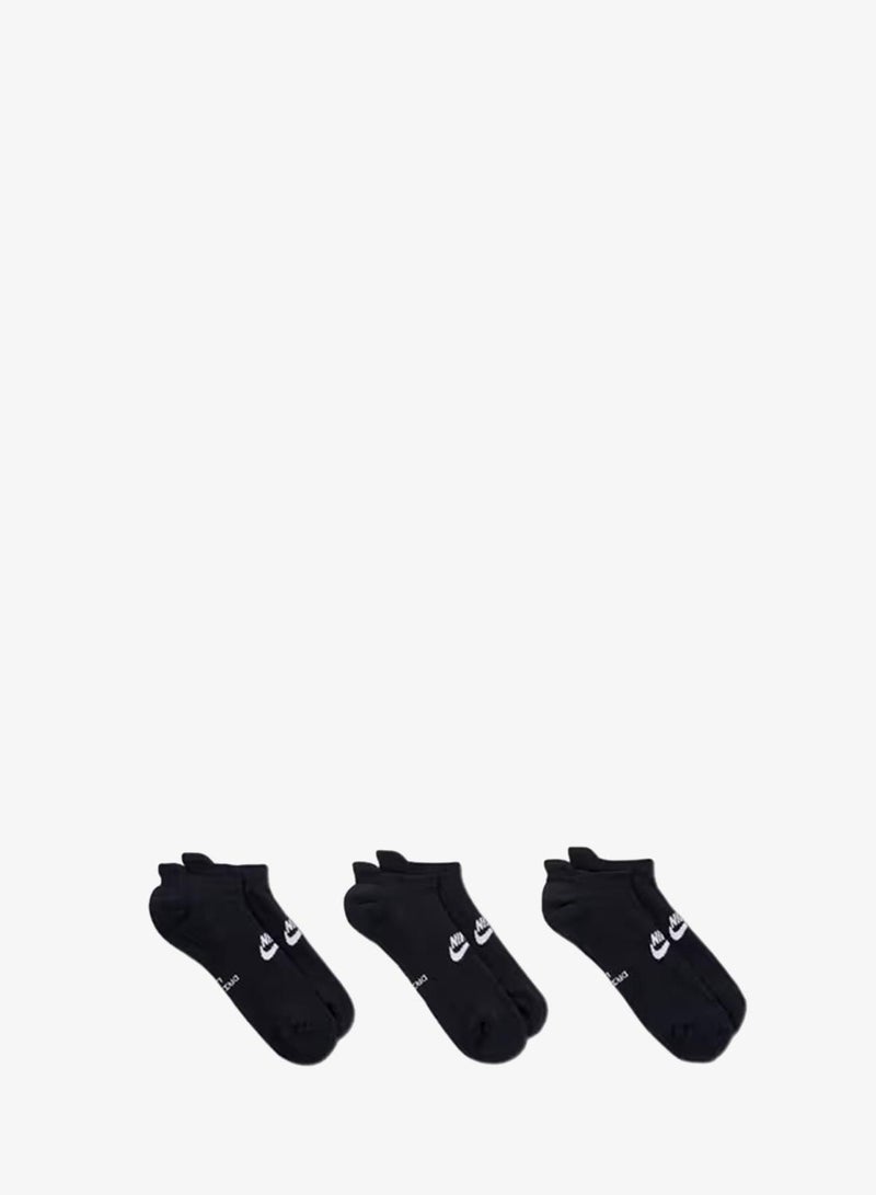 Nike 3-Pack Everyday Elevated Futura No Show Socks - Image 3