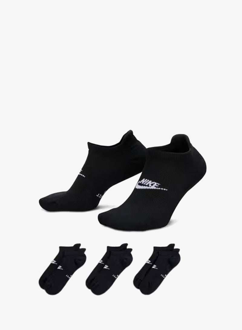 Nike 3-Pack Everyday Elevated Futura No Show Socks - Image 1