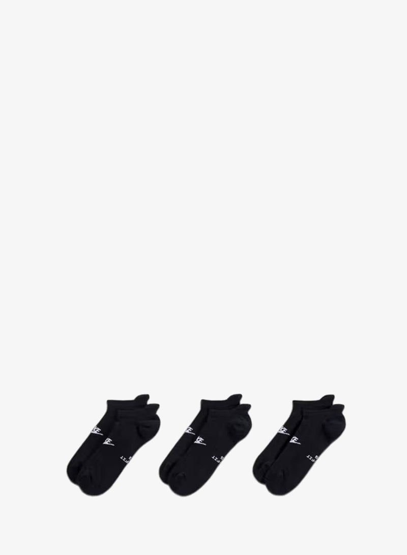 Nike 3-Pack Everyday Elevated Futura No Show Socks - Image 2