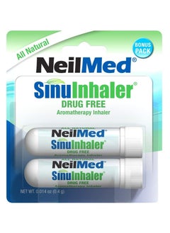 NeilMed SinuInhaler Aromatherapy Inhaler Free 2 Inhalers