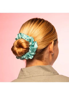 BRIGHTLY LABS Enhance Your Hairstyle: 100% Pure Mulberry Silk Hair Bands - 22 Momme, Anti Hair Loss, Breakage-Free, Anti Crease, Anti Frizz, Elastic Hair Scrunchies.  - Image 4