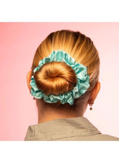 BRIGHTLY LABS Enhance Your Hairstyle: 100% Pure Mulberry Silk Hair Bands - 22 Momme, Anti Hair Loss, Breakage-Free, Anti Crease, Anti Frizz, Elastic Hair Scrunchies.  - Image 5